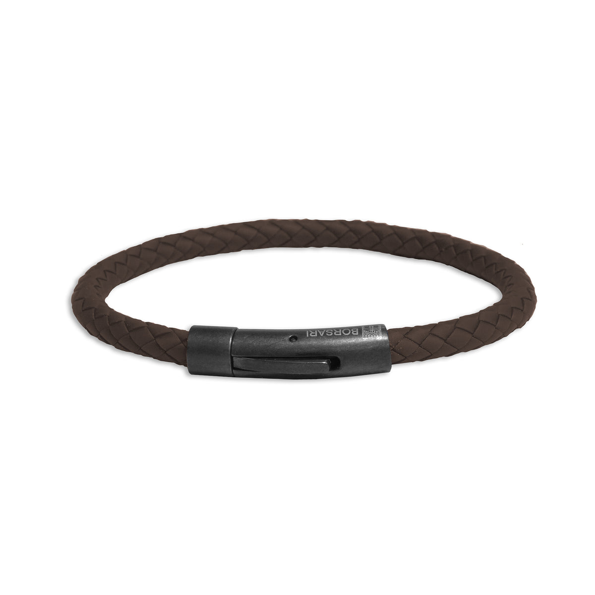 BR-RALKA04T5 Brown Rubber Bracelet – TenoUSA
