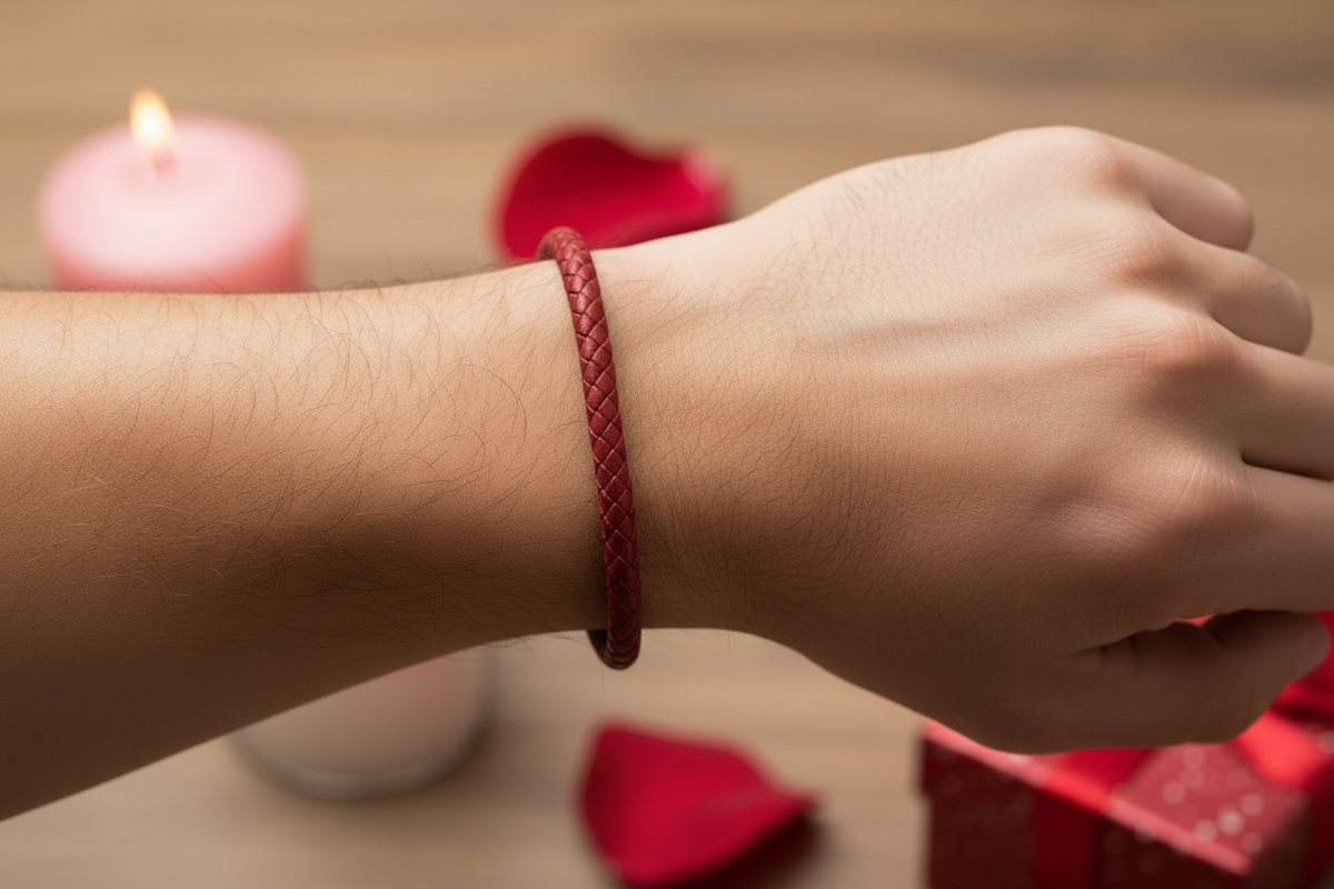 BR-RALKA09T5 Red Rubber Bracelet – TenoUSA