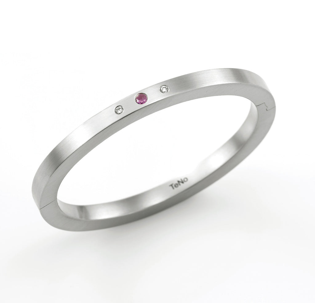 029.02S05SP TeNo Stainless Steel Bangle