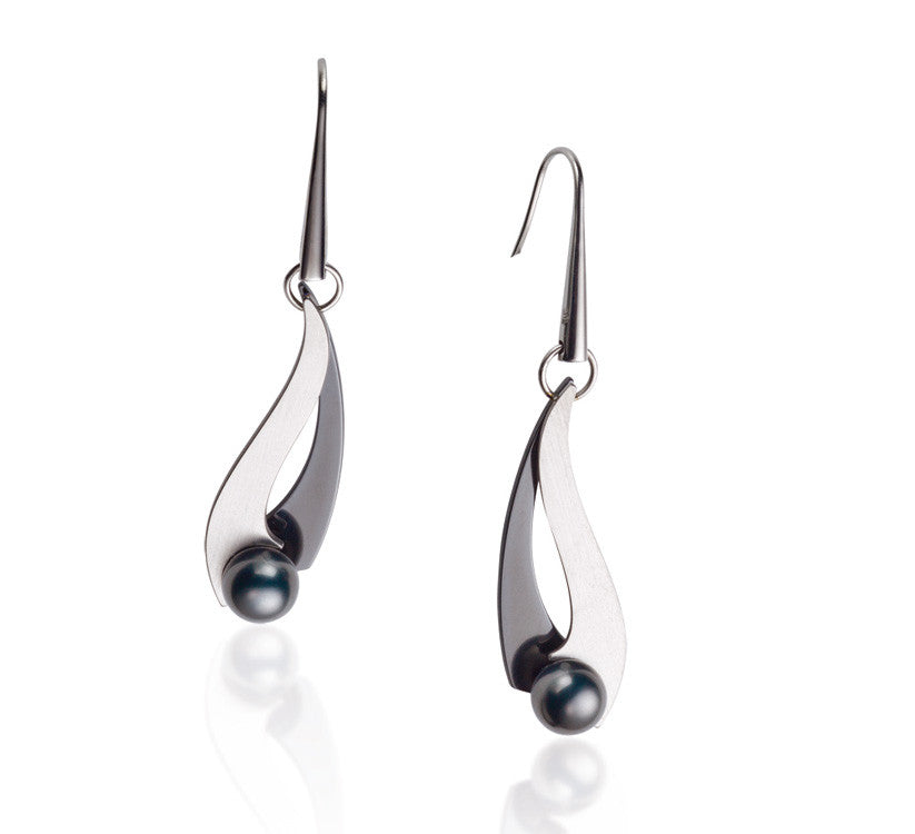 27028-01 TeNo Titanium Earrings