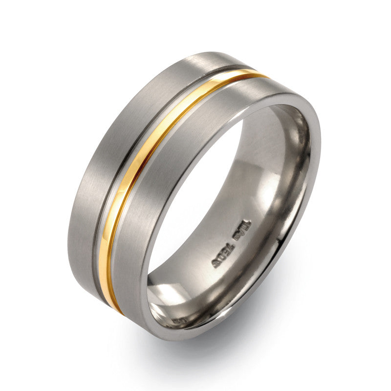 51438-02 TeNo Titanium Ring