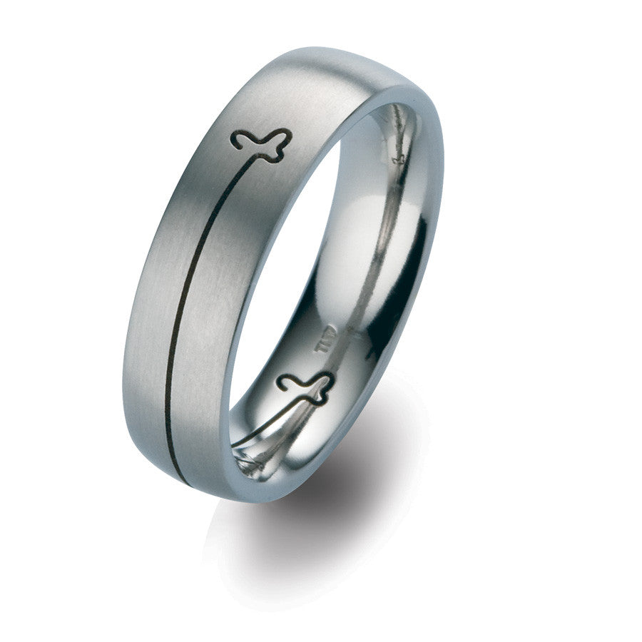 51858-01 TeNo Titanium Ring