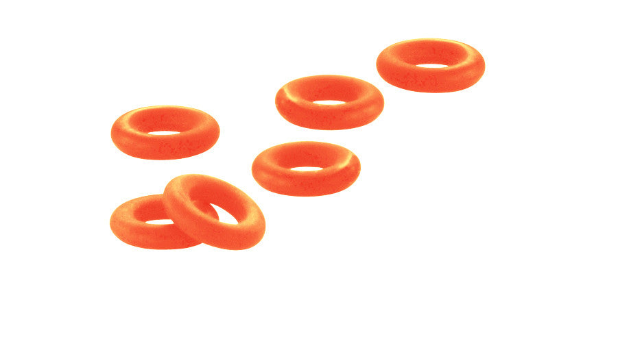 Orange Rubber Stoppers for TeNo YuKoN